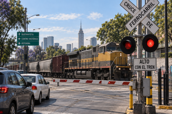 Inicia Semana de Seguridad Vial Ferroviaria en México, EE.UU. y Canadá